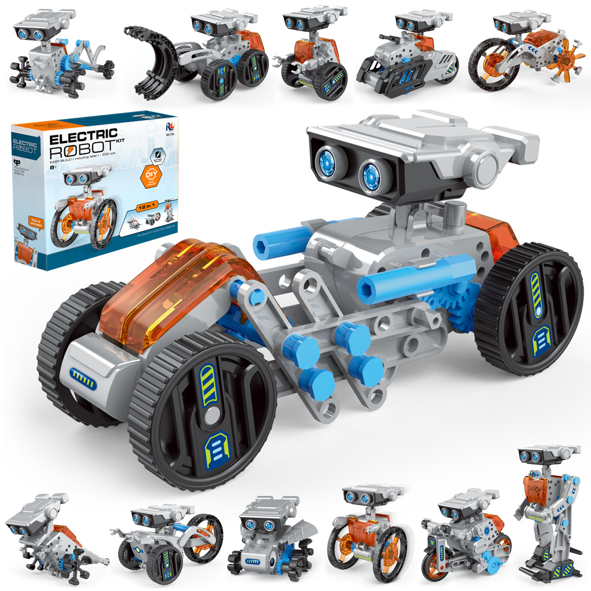 12 في 1 تجربة علمية لعبة روبوت - مراجعة Science Toys وسعره