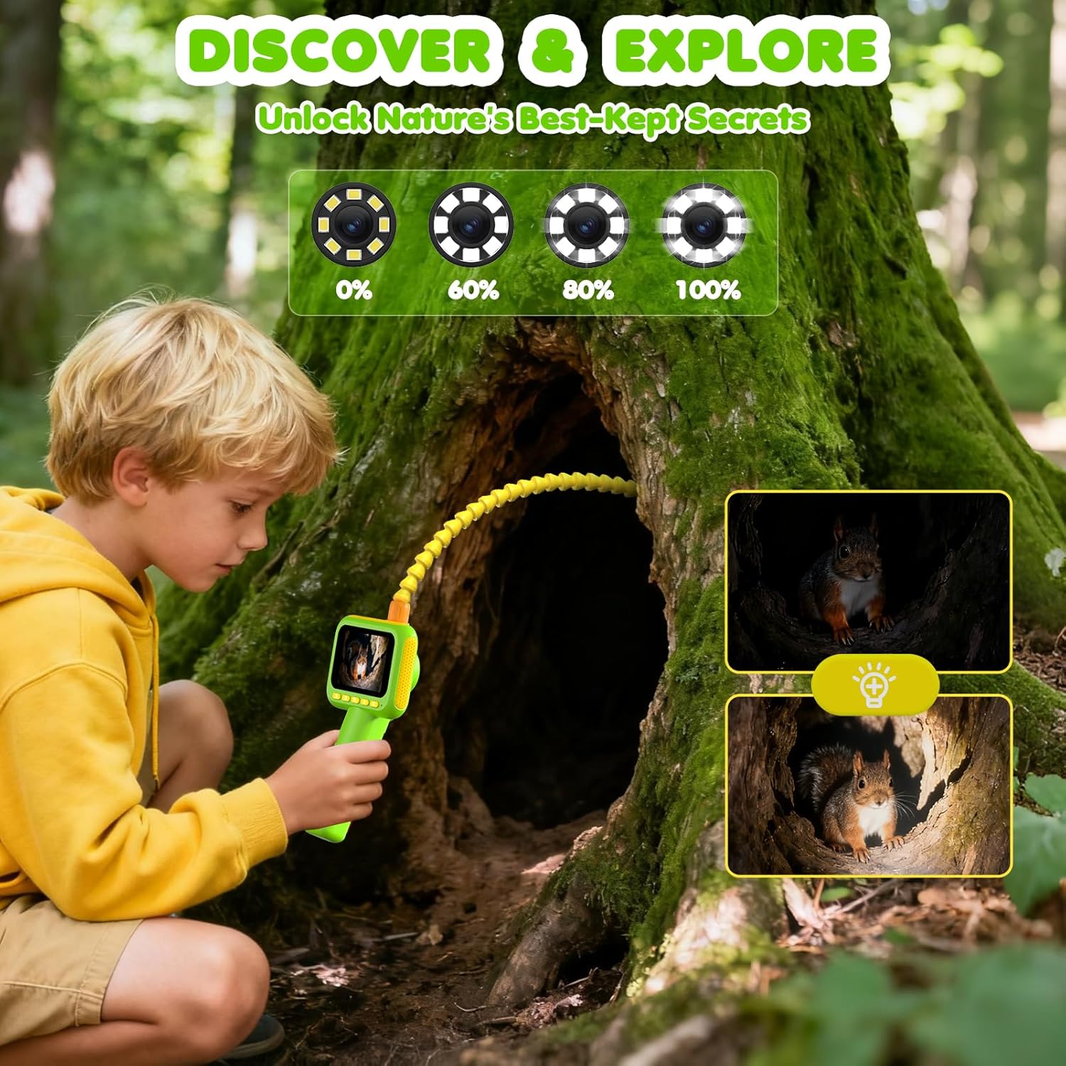 منظار داخلي للأطفال، كاميرا فح - مراجعة Science Toys وسعره